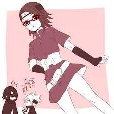 Aku memiliki kisah yang indah jika kau berada. Boruto Is Asking If She Can Keep It I Speak Multiple Languages Naruto Shippuden Anime Naruto Sasuke Sakura Naruto Comic