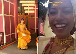 Freida Pinto and fiance Cory Tran attend her sister Sharon's wedding in  Assam. See pics