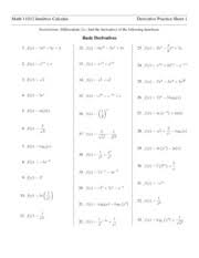 This provides a great starting point for conversations about communication styles, and replacing aggression and passivity with assertiveness. Derivative Worksheet Homework Math 171 Derivative Worksheet Dierentiate These For Fun Or Practice Whichever You Need The Given Answers Are Not Course Hero