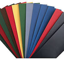 Black Matt Printing PVC Paper Leatherette Sheet for Binding ...
