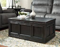 Replicated blackened wood finish with gray textural. Rustic Distressed Black Trunk Style Lift Top Cocktail Table W Casters Coffee Table Lift Top Coffee Table Cocktail Tables