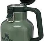 Stanley Classic Easy-Pour Growler 1.9L / 64OZ Hammertone Green - Isolierte  Krug - Hält Bier kalt und kohlensäurehaltig - Edelstahl - Anti-Leck - ...