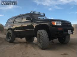 A vehicle's shock absorber is a spring enclosed in a tube that stabilizes a vehicle's suspension system. 1998 Toyota 4runner Wheel Offset Super Aggressive 3 5 Leveling Kit 348072 Custom Offsets