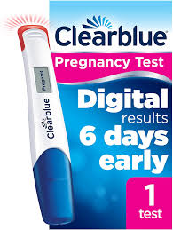 Clearblue Early Detection Pregnancy Test Digital Ultra Early 10 Miu Ml No Test Can Tell You Sooner 1 Digital Test Amazon Co Uk Health Personal Care