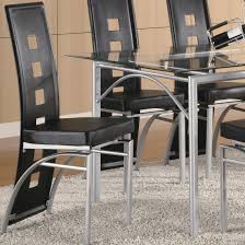 Los Feliz Dining Chair Black By Coaster Metal Dining Chairs Black Metal Dining Chairs Dining Chairs