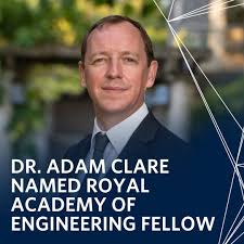 Please join us in congratulating Dr. Adam Clare