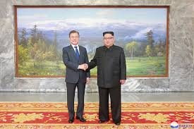 Hi, my name is dan. Genosse Kim Jong Un Und Prasident Moon Jae In Beim Erneuten Gipfeltreffen Vorortanleitungen