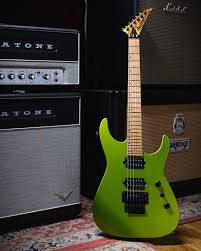 This Is Big Introducing Our Exclusive Jackson Guitars Custom Shop Cme Spec Dinky In Lime Green Metallic Chicagomus Guitar Jackson Jackson Guitars