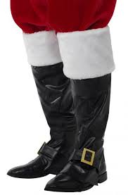 Deluxe Santa Boot Covers Purecostumes Com Wählen sie aus erstklassigen inhalten zum thema santa boots in höchster qualität. deluxe santa boot covers