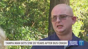 Tampa man gets $1 million 20 years after crash that left him with brain  damage
