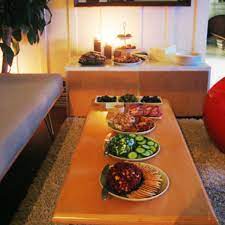 I realized it's a great furniture concept for using laptops in the family room or living room. Small Spaces Coffee Table Dining Kitchn