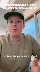 To my Tampa, St Pete, Orlando and Miami Friends. , NEW PROGRAM ALERT! ,  $6,000+ Grant towards your closing costs! Eligibility is simple! , If you  CURRENTLY live in an eligible area within these areas ...