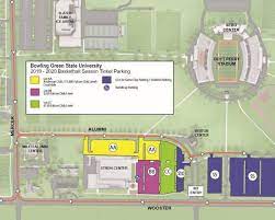 Bgsu Campus Map 2020 Bgsu Ticket Office - Day Of Game Parking, Indicated Below In Blue, For The  2019-20 Basketball Season Is Available For $10 And $5. | Facebook