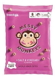Starch or dextrin if found on a meat or poultry product could be from. Messy Monkeys Salt Vinegar Flavoured Whole Grain Bites Freedom Foods