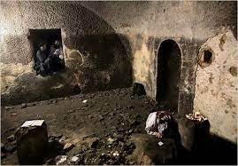 Inside Joseph S Tomb Son Of Jacob The Site Is Of The Ancient Biblical City Of Shechem The Tomb They Believe Sit Israel History Holy Land Israel Bible Land