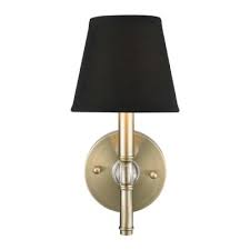Shop allmodern for modern and contemporary gold wall sconces to match your style and budget. Gold Black Sconces Lighting The Home Depot