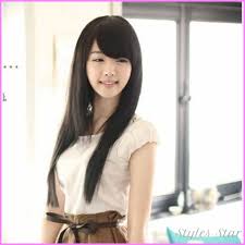 Korean Haircut For Girls With Round Face Http Stylesstar Com Korean Haircut Girls Round Face Html Girl Haircuts Beauty Hair Extensions Wigs Hair Extensions