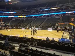 pepsi center section 122 denver nuggets rateyourseats com