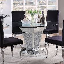 Shop the finest dining room furniture from the comfort of your home. Noralie Round Dining Table By Acme Furniture Furniturepick