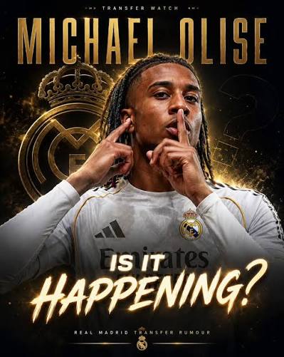 🚨 𝐍𝐄𝐖: Michael Olise is Real Madrid's DREAM signing, but if it does not happen, Arda Güler is expected to play on the right. @diarioas