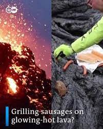 Scientists In Iceland Use Lava To Barbecue Video In 2021 Iphone Wallpaper Sky Food Photography Street Food