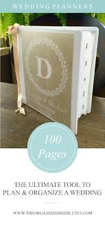 This Wedding Planner Organizer Binder Is Perfect For Any Bride Who Is Planning A Weddin Wedding Organizer Planner Wedding Planner Book Wedding Planner Binder