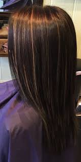 Black long shiny hair hairstyle with dark highlights. Dark Brown Hair With Thin Blonde Highlights Throughout Blonde Highlights Dark Hair With Highlights Brown Blonde Hair