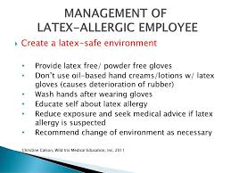 Latex Allergy Ppt Download