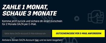 Sparen sie im schnitt 18 € mit unseren rabatten, täglich aktualisiert bei focus online gutscheine. 3 Monate Dazn Fur 11 99 Statt 36 Nur Magentatv Kunden Dazn Neukunden
