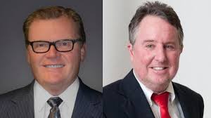Mensinger and Monahan prepare to leave Costa Mesa council