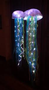 Jellyfish Light Dimmable Waterproof And Remote Controlled Jellyfish Light Outdoor Tiki Bar Sea Decor