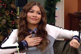 Zendaya as kc cooper from the television sitcom kc undercover in 2019. Video Kc Undercover Christmas Episode Zendaya George Wallace Tvline