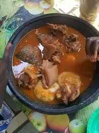 Fufu is a traditional food from west africa and the caribbean, similar to a dumpling. Fufu And Light Soup Ghanaian Food African Recipes Nigerian Food African Food