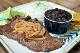 Show results for food recipes drink recipes start by slicing the sirloin steak into thin strips about 3/4 inch. Bistec De Palomilla Cook2eatwell