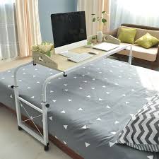 Adjustable Rolling Overbed Table Laptop Computer Desk Hospital Table Lazy Table 718699569059 Ebay In 2020 Bed Table Overbed Table Computer Table