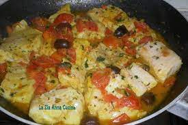 Pesce Persico In Padella Con Pomodorini E Olive Taggiasche La Zia Anna Cucina Ricetta Ricette Pomodorini Pomodorini Ripieni