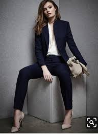 Ejecutivo Trajes De Pantalon Para Mujer Moda Ejecutiva Moda Estilo
