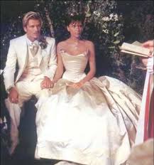 The 50 Most Iconic Wedding Gowns In History Victoria Beckham Wedding Expensive Wedding Dress Most Expensive Wedding Dress