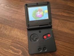 Nintendo Game Boy Advance Gba Sp Graphite Black System Ags 101 Brighter Mint New Nintendo Game Boy Advance Nintendo Gameboy