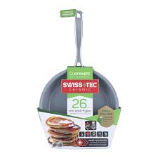 Chez cuisine pro partagée, vous avez accès à un laboratoire alimentaire tout équipé, au design élégant et sophistiqué, inspiré de l'ambiance conviviale et stimulante des bureaux partagés. Cuisine Pro Swiss Tec Ceramic Frypan 26cm Frying Pans House