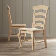 Huling Solid Wood Ladder Back Side Chair Solid Wood Dining Chairs Dining Chairs Side Chairs