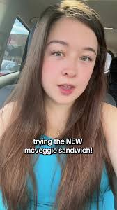 first impressions of the brand new mcveggie sandwich at @mcdonald's ca...