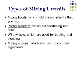 Kitchen utensils and their names. Kitchen Equipment The Names And Uses Of Various Kinds Of Utensils Ppt Video Online Download