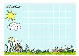 Enough for two entire years of planning! Free Printable Sticker Chart And Stickers