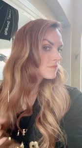 I GENUINELY WANT TO KNOW 🤔, I JUST CANT DECIDE????, What do you guys think  I look better as? , Should I keep the HIGHLIGHT’S or go back to RED?, A  fantastic job of highlights and styling by Christina ...