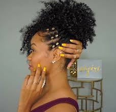 10 Natural Hair Updos For Prom Wedding And Any Special Occasion Curly Hair Styles Naturally Natural Hair Styles Hair Styles