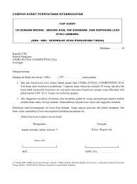 Ada banyak sekali ragam contoh surat pernyataan yang bisa anda jadikan referensi di sini. Contoh Surat Pernyataan Kesanggupan Foto Team