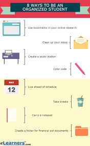 8 Ways To Be An Organized Student - Get Ahead!