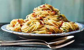 Marcella Hazan S Spaghetti Garlic And Olive Oil Sauce Roman Style Aio E Oio Pasta Dishes Spring Recipes Beans On Toast