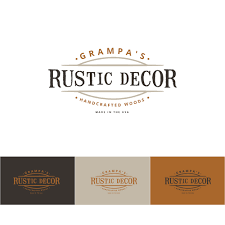Home decoration window gold logo vector. Rustic Home Decor Logo Needed Wettbewerb In Der Kategorie Logo 99designs